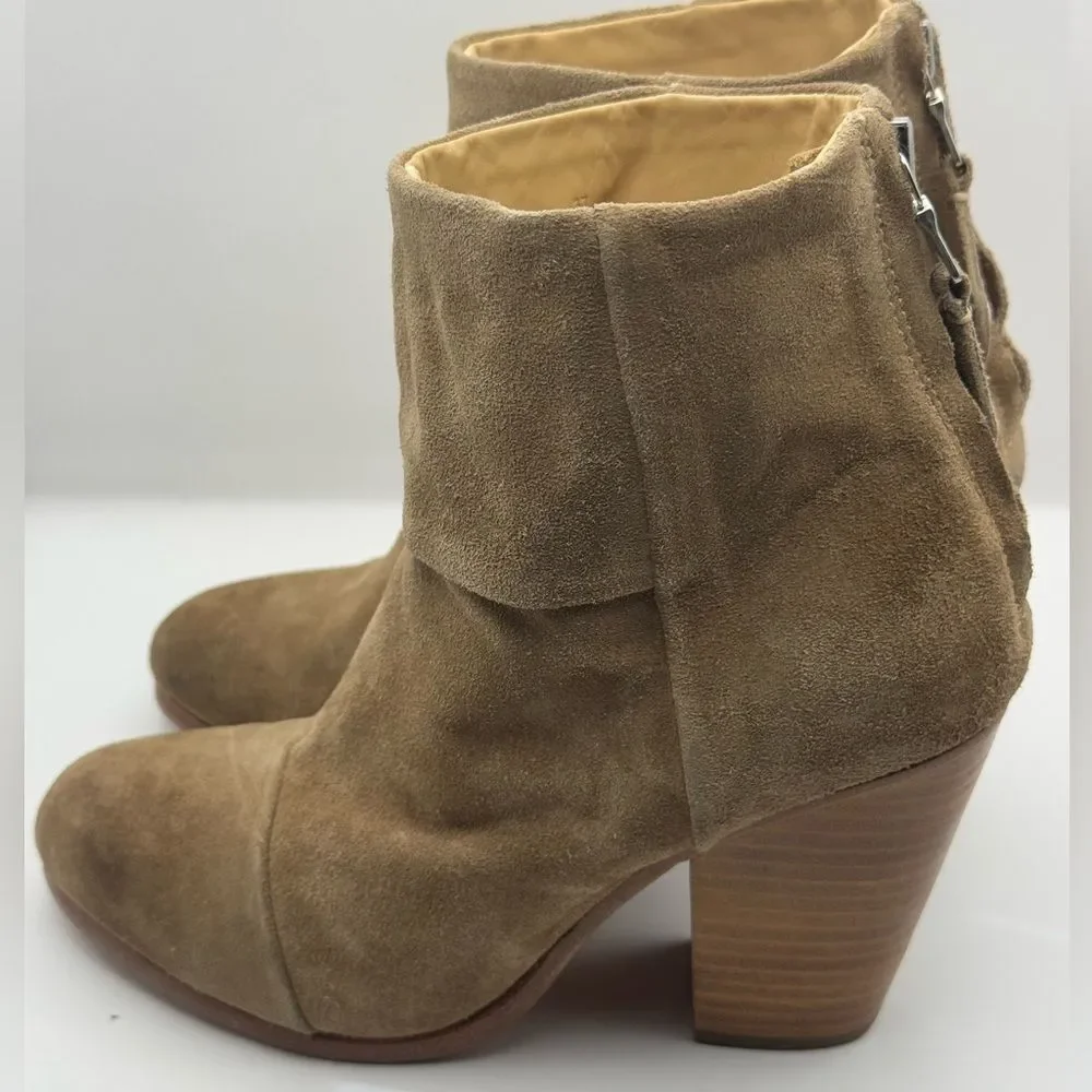 Rag & Bone Classic‎ Camel Suede Newbury Size 37 US 7